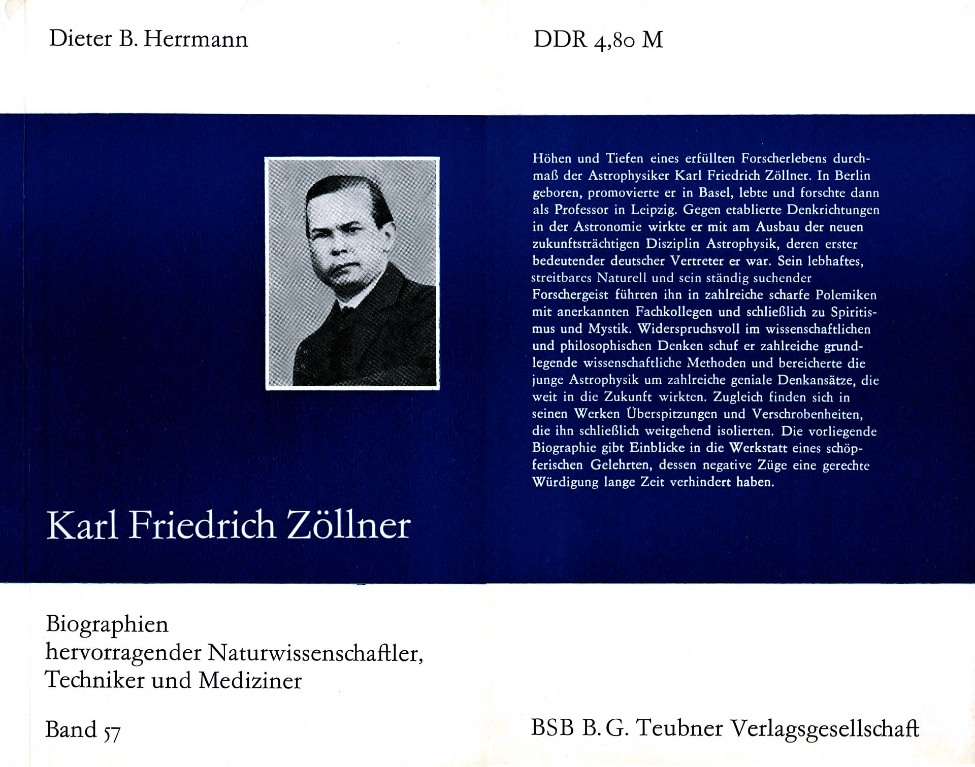 Karl Friedrich Zöllner - Herrmann, Dieter B.